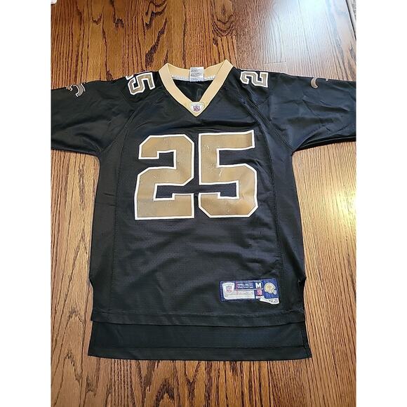 Reebok Reggie Bush New Orleans Saints Jersey Youth Medium 10-12 Football Boys - Picture 2 of 10
